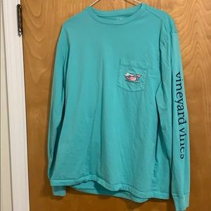 NWOT Vineyard vines whale tee mint green Men’s M